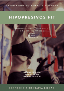 Hipopresivos en Corpore Fisioterapia Bilbao